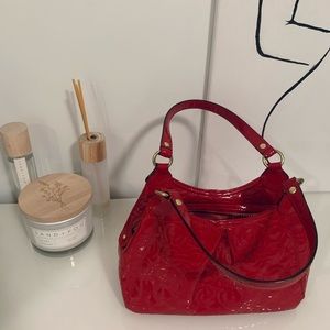 Stunning Red COACH purse 👛